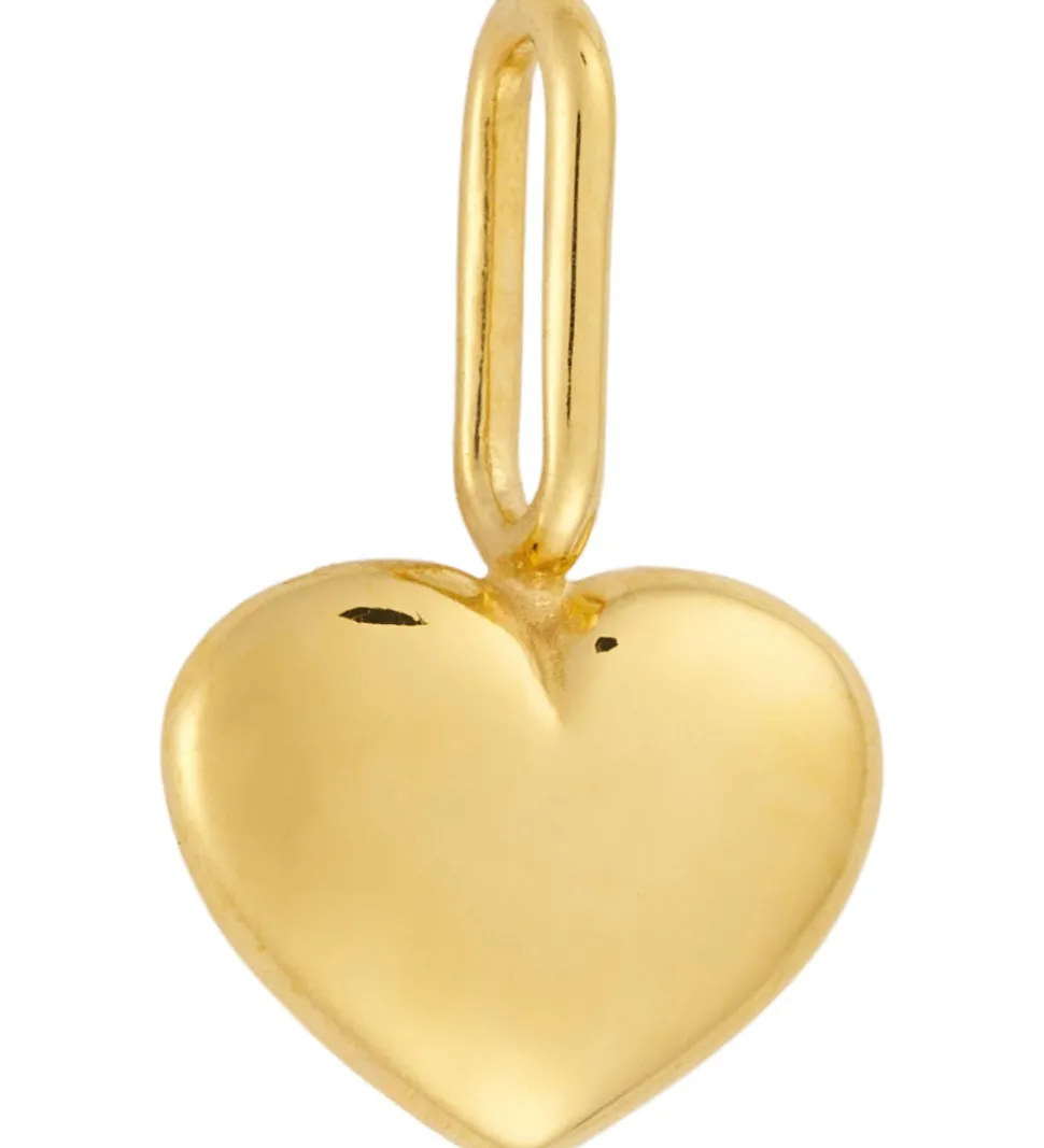 Design Letters Vedhæng - Darling - Hjerte - 18k Guldbelagt