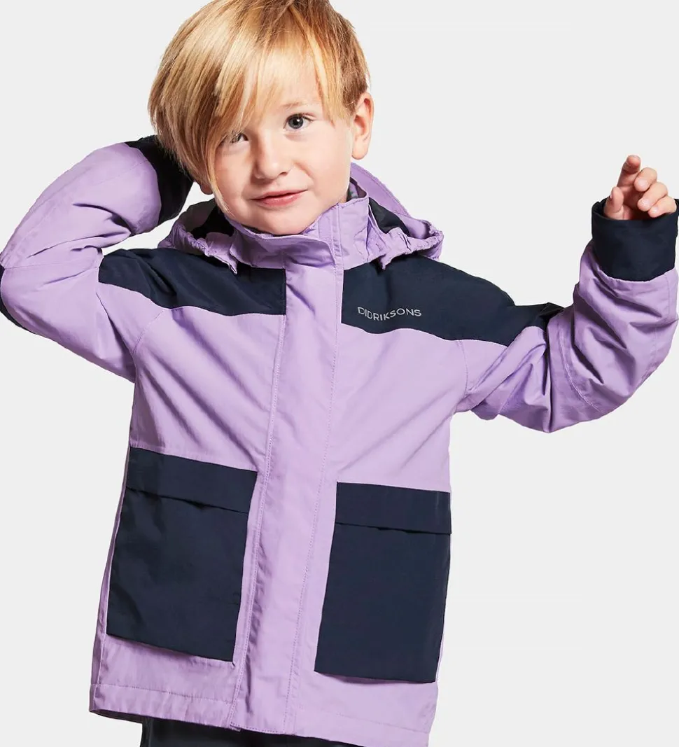 Didriksons Sommerjakke - Daggkåpa - Digital Purple