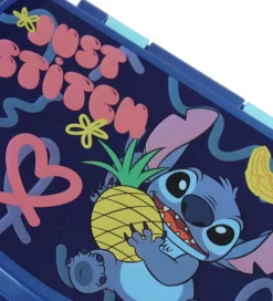 Disney Stitch Madkasse - 13x16 cm - Blå
