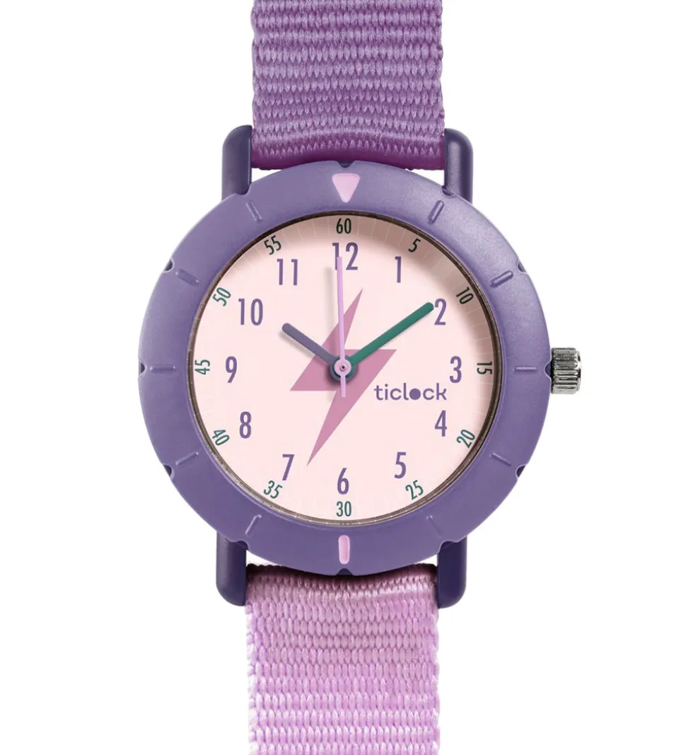 Djeco Armbåndsur - Purple Flash