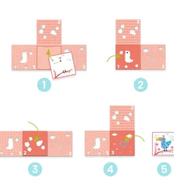 Djeco Farvesæt - 3 Skabeloner