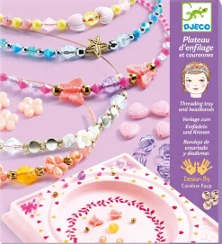 Djeco Hårbøjlesæt m. Monteringsplade - Jewels to Create