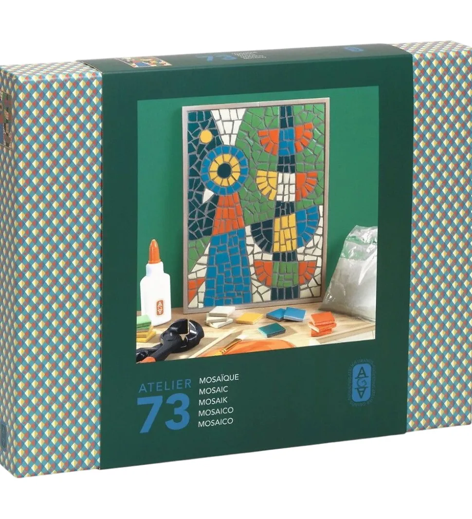 Djeco Kreasæt - Atelier 73 - Mosaik
