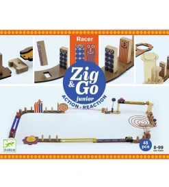 Djeco Kuglebane - Zig & Go Racer - 51 Dele
