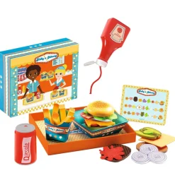 Djeco Legetøj - Træ - Burger Menu