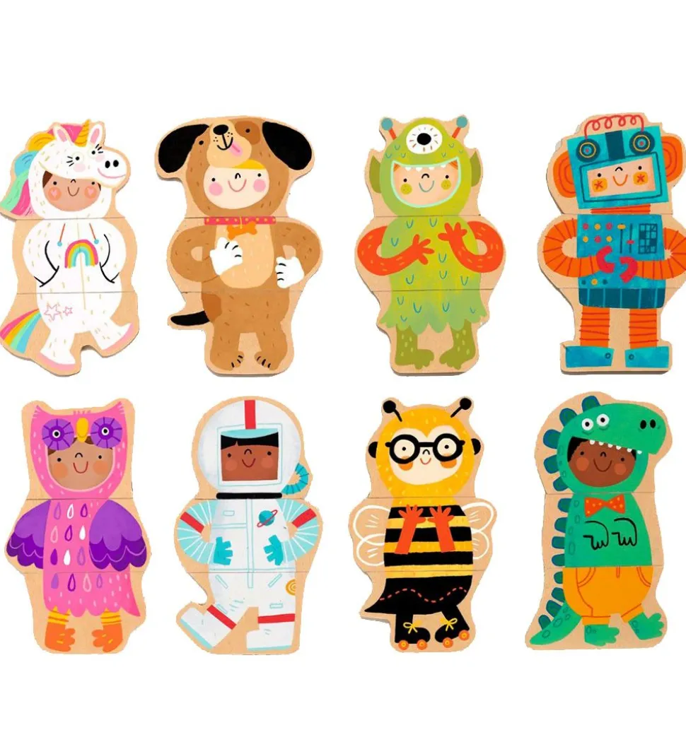 Djeco Magnetter - 24 Brikker - Fancy-Up