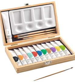 Djeco Malingsæt - 12 Farver - Artist's Box