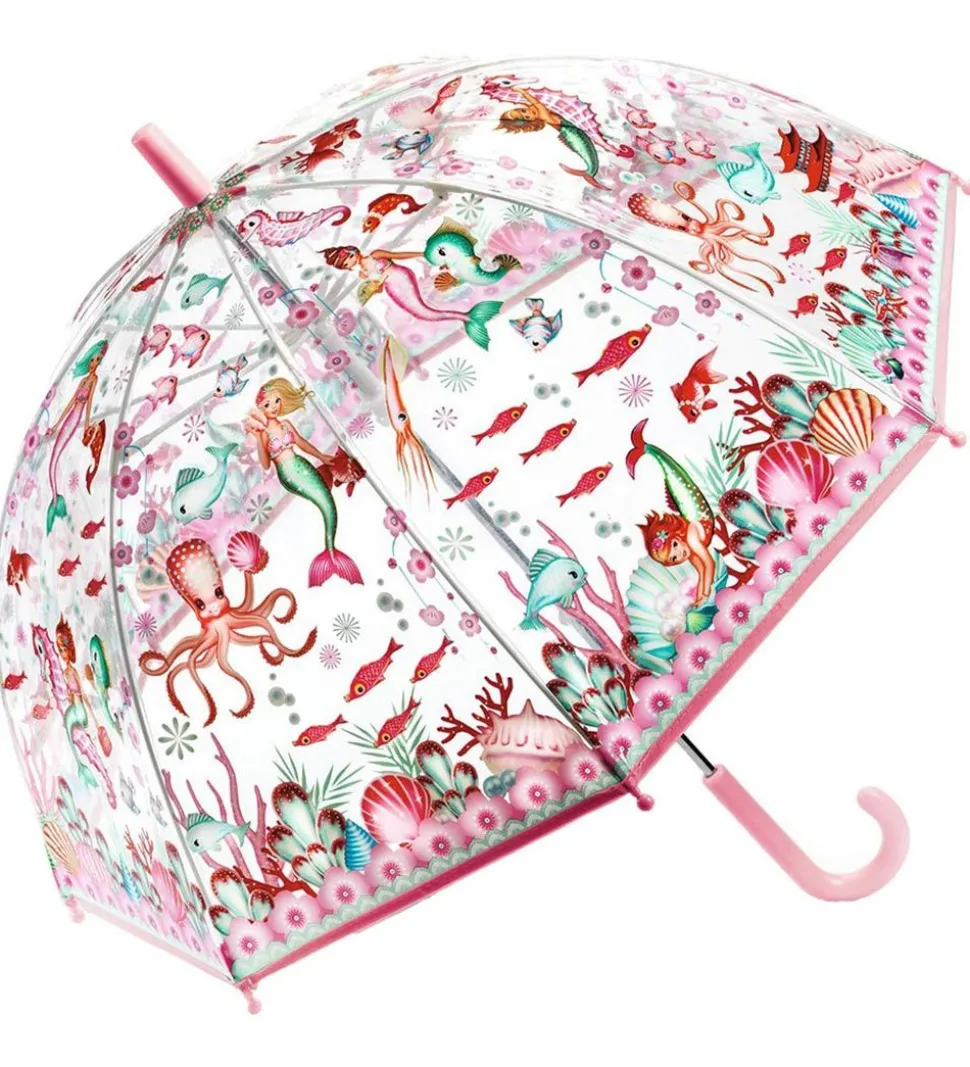 Djeco Paraply til Børn - Havfruer