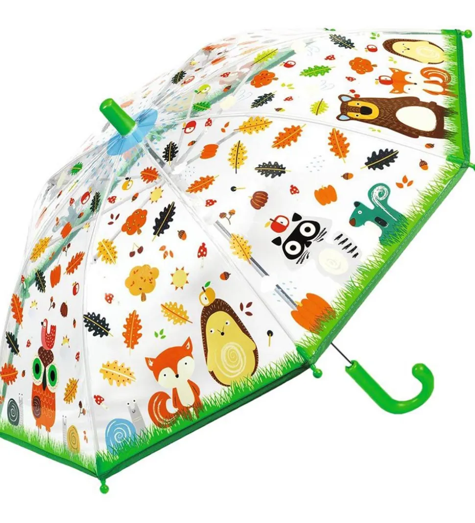 Djeco Paraply til Børn - Skovens Dyr