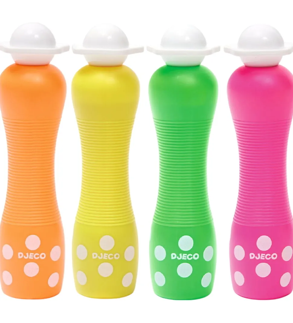 Djeco Prikmarkører - 4 stk. - Neon