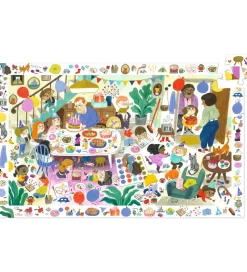 Djeco Puslespil - 54 Brikker - Birthday Party