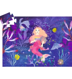 Djeco Puslespil - Ella The Mermaid - 36 Brikker