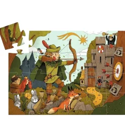 Djeco Puslespil - Robin Hood - 36 Brikker