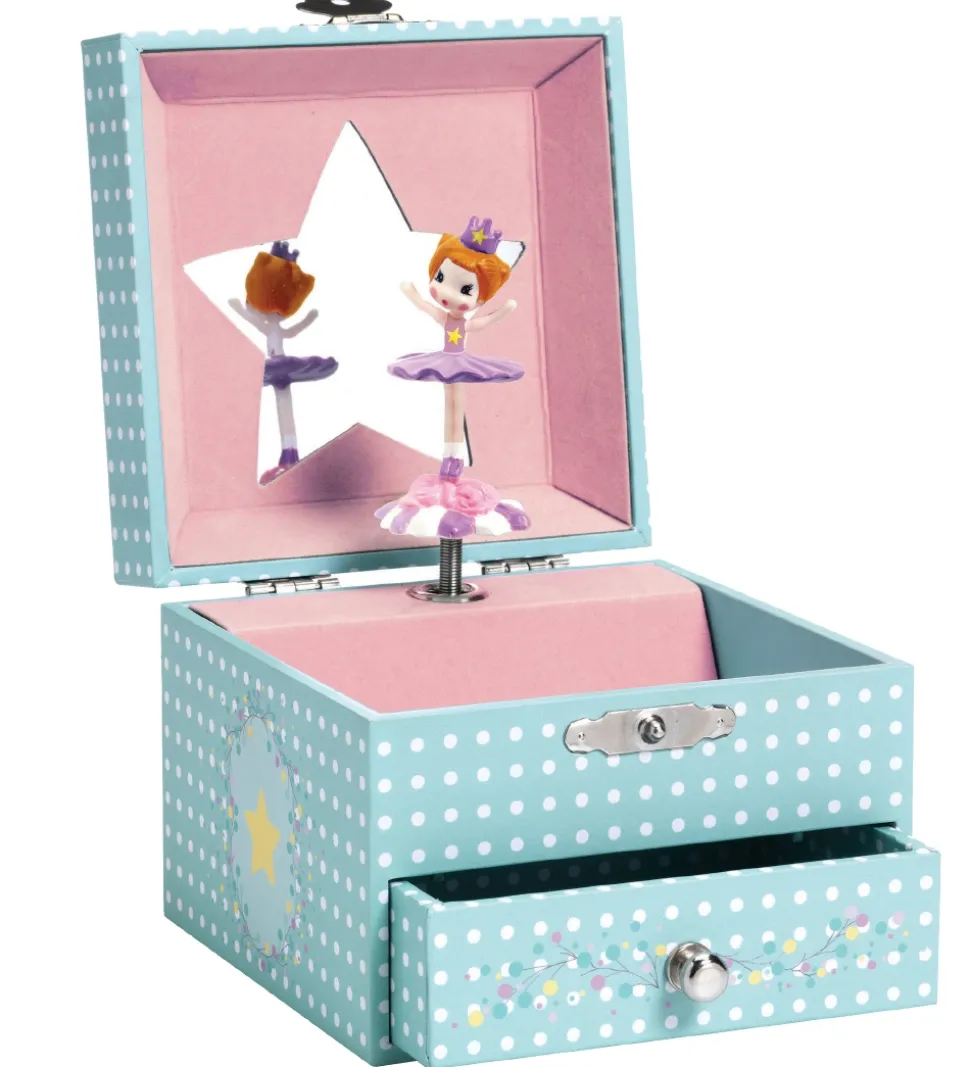 Djeco Smykkeskrin m. Musik - Delicate ballerina