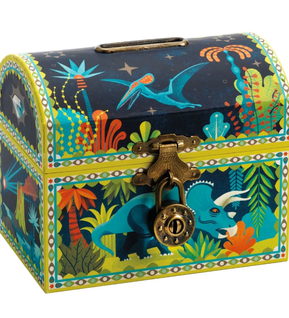 Djeco Sparebøsse - 10x12 cm - Dinosaur