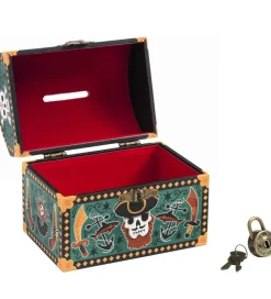 Djeco Sparebøsse - 10x12 cm - Pirater