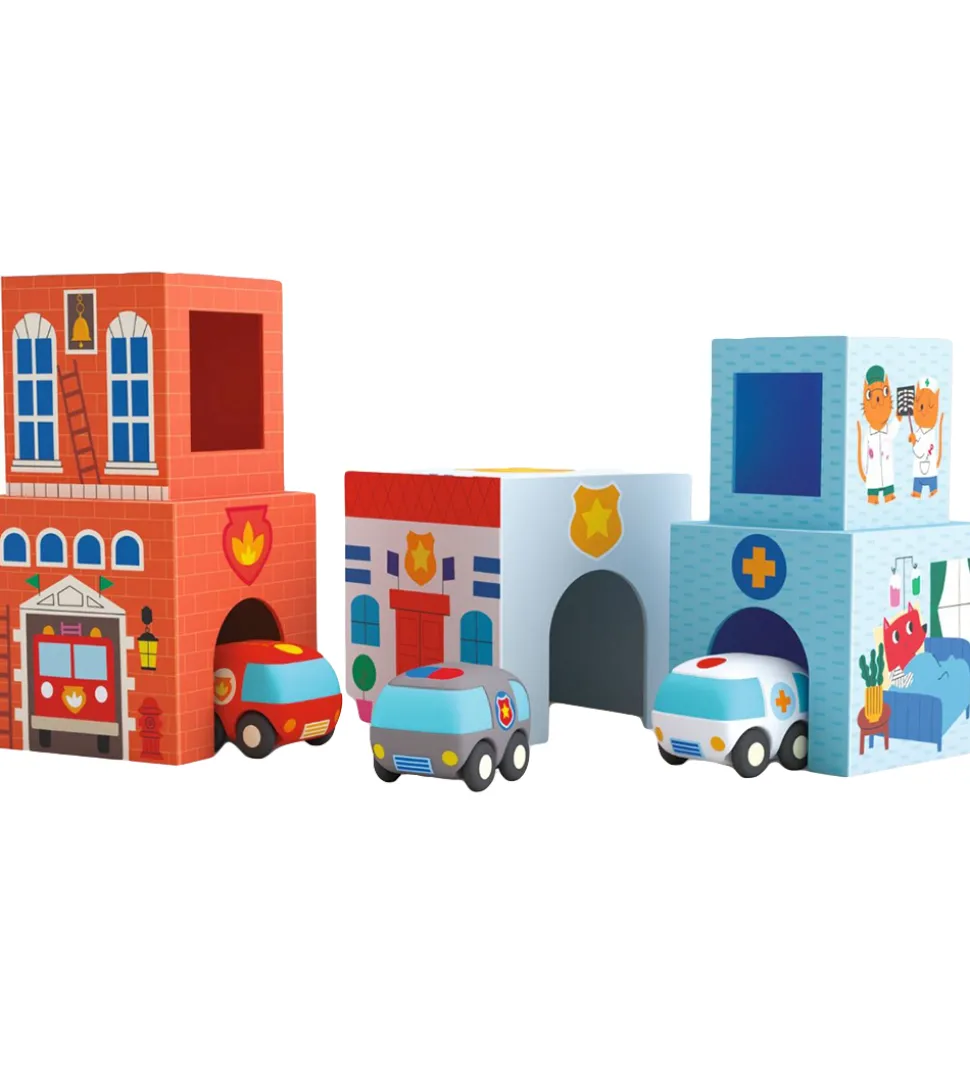 Djeco Stablelegetøj - TopaniCar