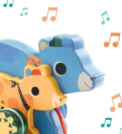 Djeco Trækdyr m. Musik - Gabi & Samm