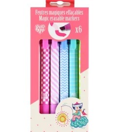 Djeco Trylletuscher - 6 stk. - Pastelfarver