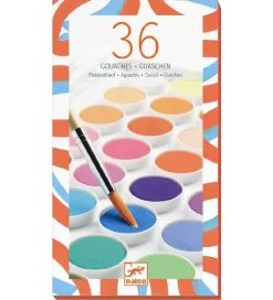 Djeco Vandfarver - 36 Farver