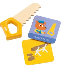 Djeco Værktøjskasse - Træ - Super Bricolo - Handyman