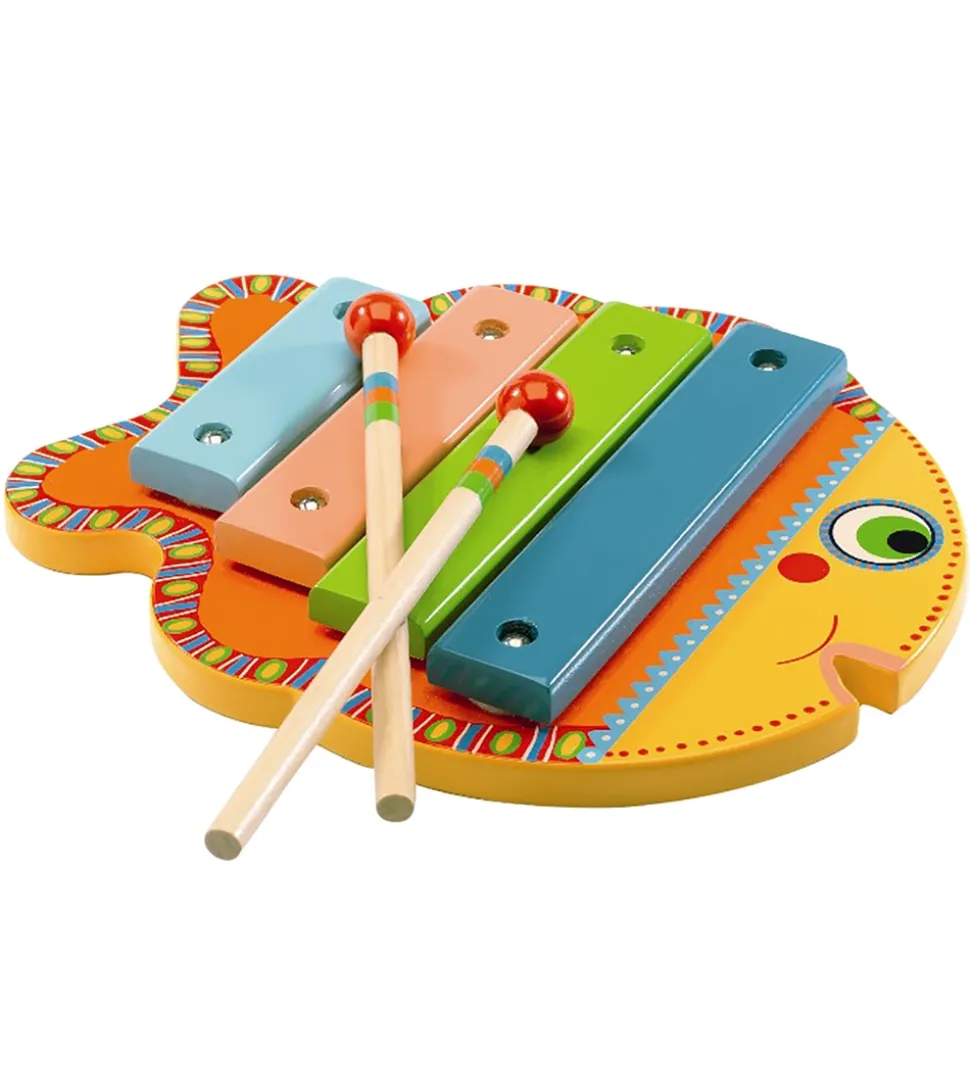 Djeco Xylofon - Træ - Fisk