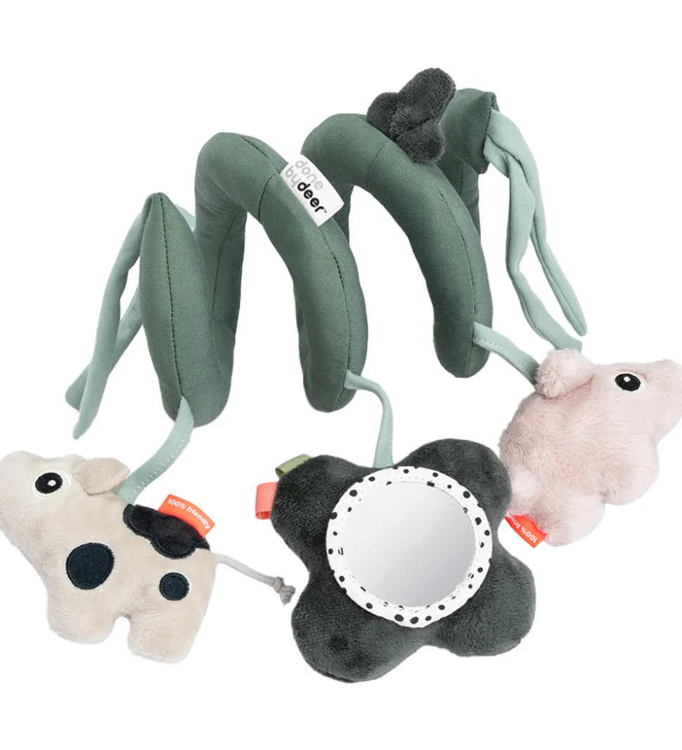 Done By Deer Aktivitetslegetøj - Tiny Farm - Grøn