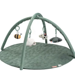 Done By Deer Aktivitetstæppe - Tiny Farm - Grøn