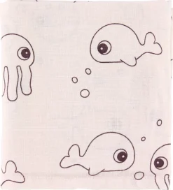 Done By Deer Babysvøb - 120x120 - 2 stk - Sea Friends - Pudder