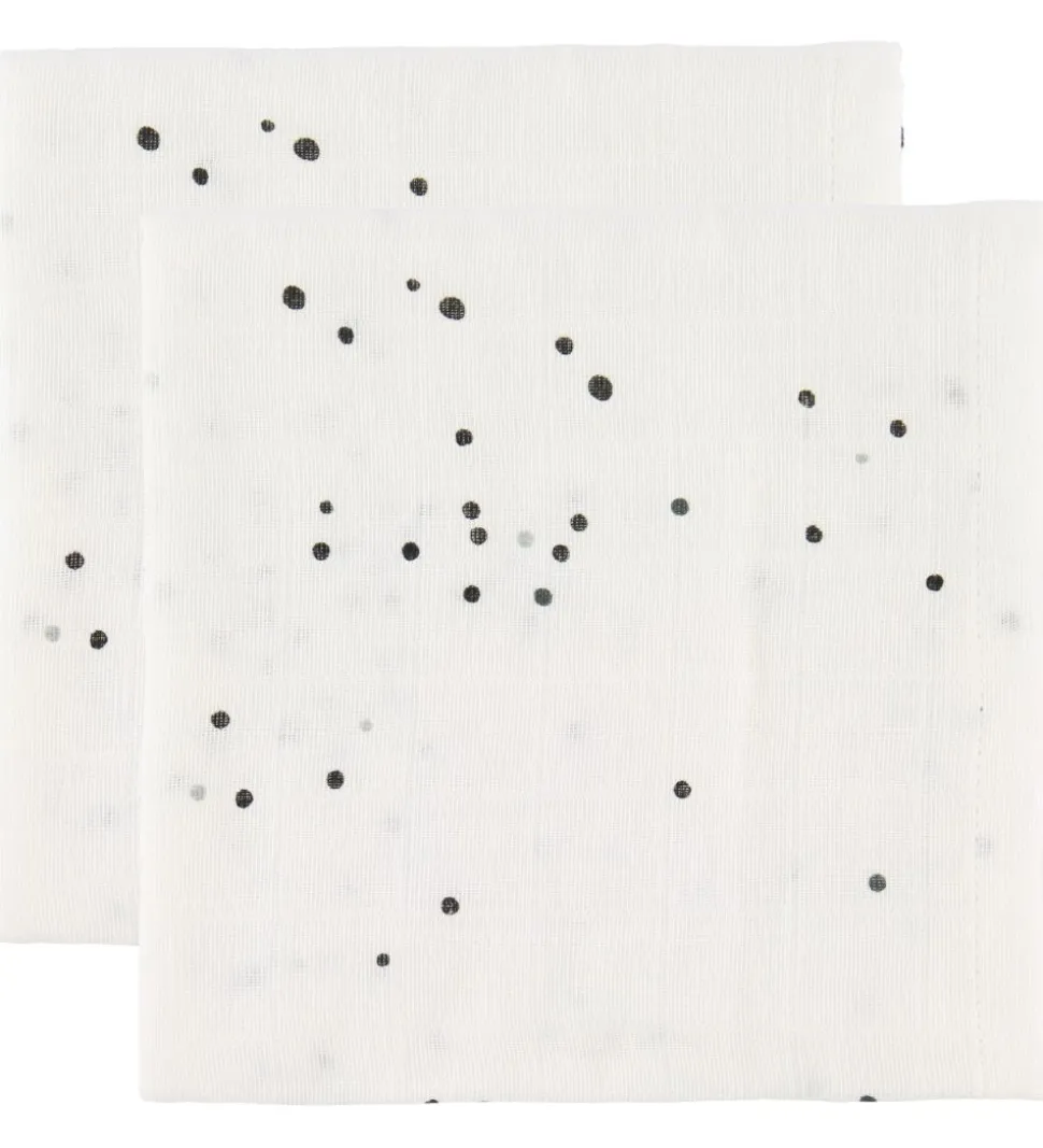 Done By Deer Babysvøb - 120x120 - 2-pak - White Dreamy Dots