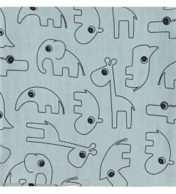 Done by Deer Babysvøb - 120x120 cm - 2-pak - Contour Blue