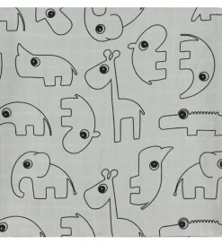 Done by Deer Babysvøb - 120x120 cm - 2-pak - Contour Grey