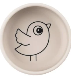 Done by Deer Spisesæt - Silikone - 3 dele - Birdiee Sand