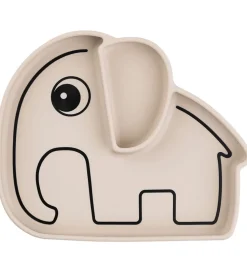 Done by Deer Tallerken - Silikone - Stick & Stay - Elphee Sand