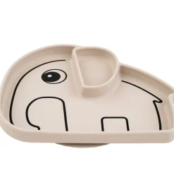 Done by Deer Tallerken - Silikone - Stick & Stay - Elphee Sand