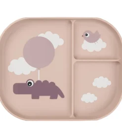 Done by Deer Tallerken - Termoplast - 3 Rum - Happy Clouds - Pow