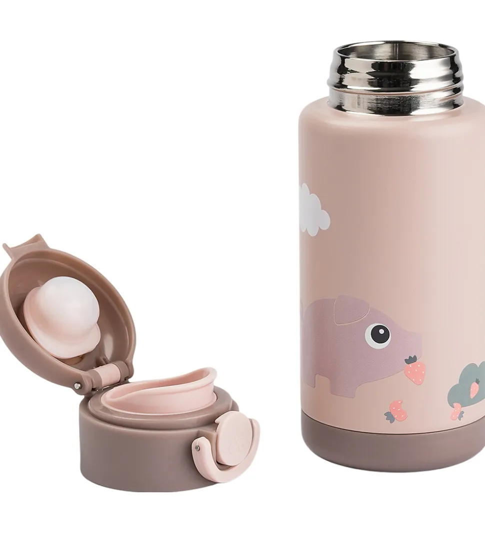 Done by Deer Termoflaske - 340 ml - Tiny Farm - Pudder