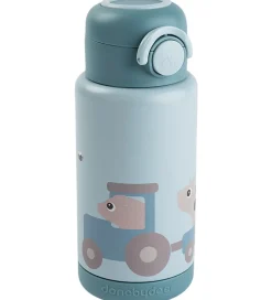 Done by Deer Termoflaske - 340 ml - Tiny Farm - Blå