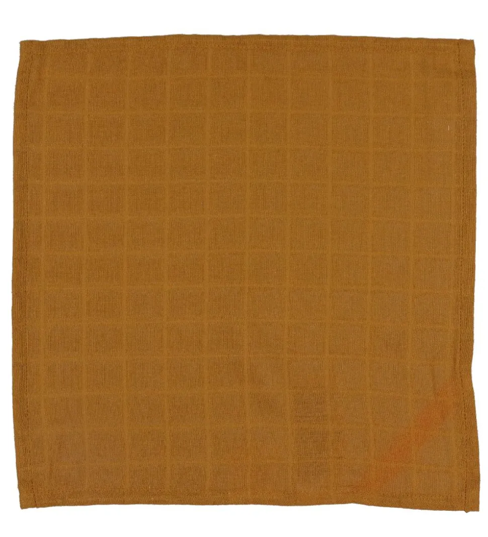 Done by Deer Vaskeklude - 5-pak - 30x30 cm - Deer Friends Mustar