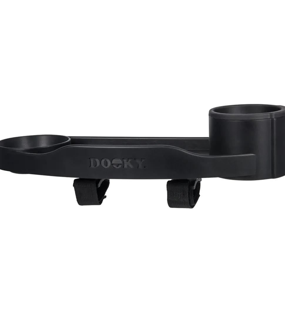 Dooky Aktivitetsbakke/Snackbakke Til Barnevogn/Klapvogn - Sort