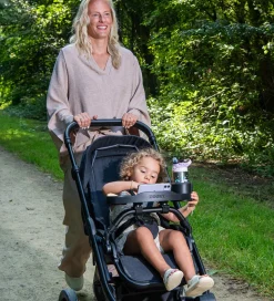 Dooky Aktivitetsbakke/Snackbakke Til Barnevogn/Klapvogn - Sort