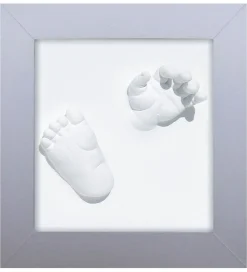 Dooky Happy Hands Ramme - 3D Deluxe - Silver