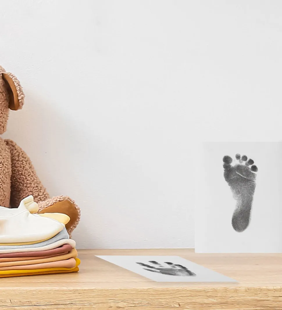 Dooky Hånd- og Fodaftryk Sæt - Happy Hands Inkless Pads