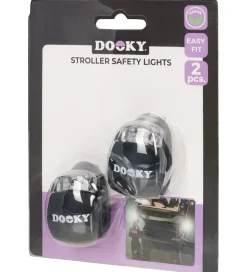 Dooky Lygter Til Barne- og Klapvogn - 2 sk. - Sort