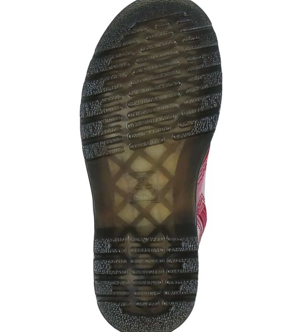 Dr. Martens Støvler - 1460 J - Nebula Glitter - Fuchsia/Silver