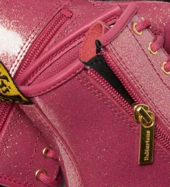 Dr. Martens Støvler - 1460 J - Nebula Glitter - Fuchsia/Silver