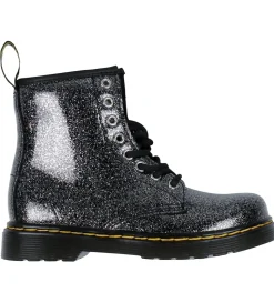 Dr. Martens Støvler - 1460 J - Nebula Glitter - Black/Silver/Neb