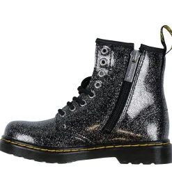 Dr. Martens Støvler - 1460 J - Nebula Glitter - Black/Silver/Neb