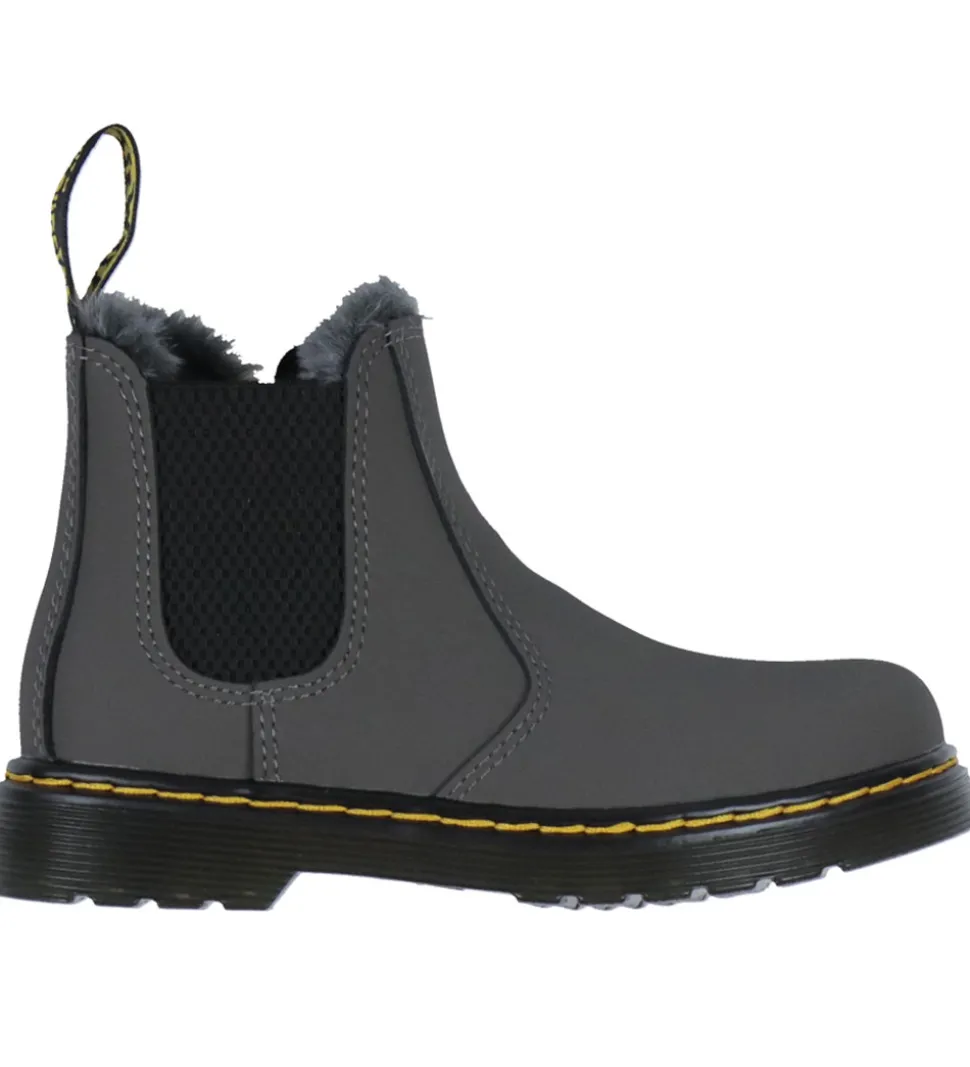 Dr. Martens Støvler - 2976 Leonore J - Gunmetal Soho Buck