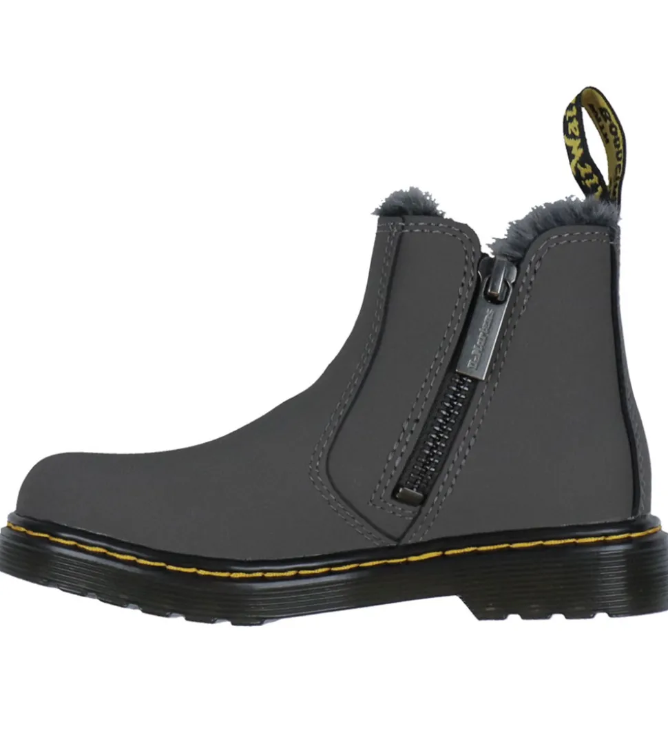 Dr. Martens Støvler - 2976 Leonore J - Gunmetal Soho Buck
